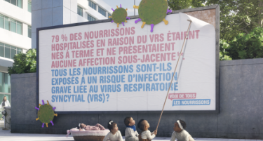 79 % des nourrissons hospitalisés en raison du VRS étaient nés à terme et ne présentaient aucune affection sous-jacente1*. Tous les nourrissons risquent-ils de contracter une infection grave liée au Virus Respiratoire Syncytial (VRS)?